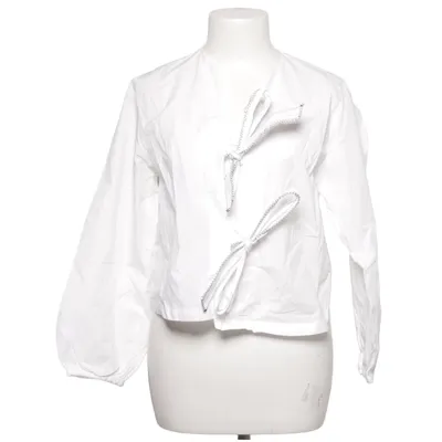 Blouse (White) from Zara Cotton