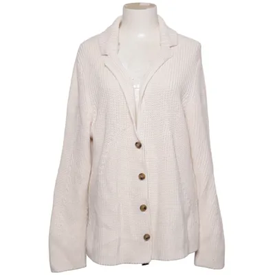 Cardigan (White) from Oui Acrylic, Cotton