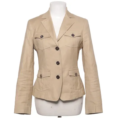 Blazer (Beige) from ESPRIT Collection Acetate, Cotton, Elastane, Polyester