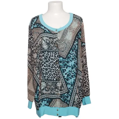 Blouse (Blue, Multicolored) from Alfredo Pauly Elastane, Polyester