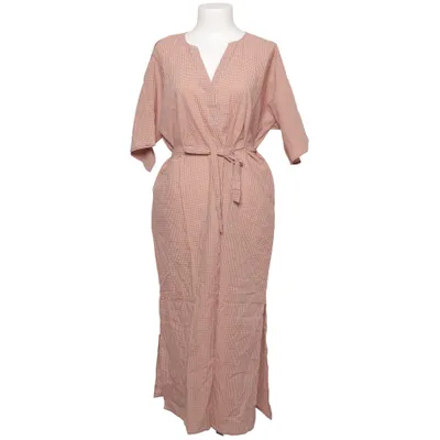 Klänning (Brun, Vit) från Orelia Bomull, Polyester