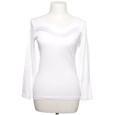 Lange mouwen shirt (Wit) van Malizia by La Perla Katoen, Polyester