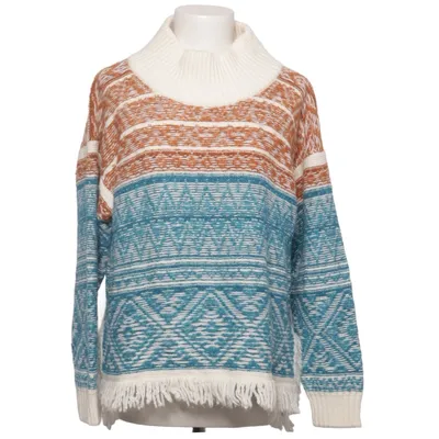 Strickpullover (Blau, Braun, Weiß) von United Colors of Benetton