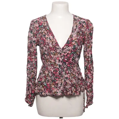 Slå-om bluse (Sort, Pink, Flerfarvet) fra Ckh Viscose