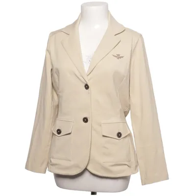Blazer (Beige) from Aeronautica Militare Cotton, Elastane