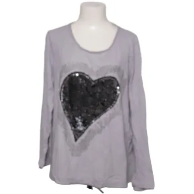 T-shirt à manches longues (Gris) de Designers Coton