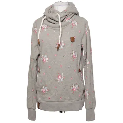 Huvtröja (Grå, Flerfärgad) från Naketano Bomull, Polyester