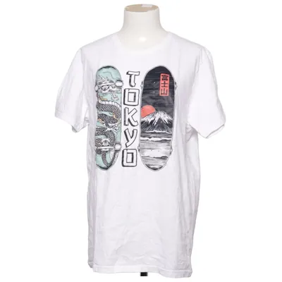 T-shirt (Vit, Flerfärgad) från Silver Bomull