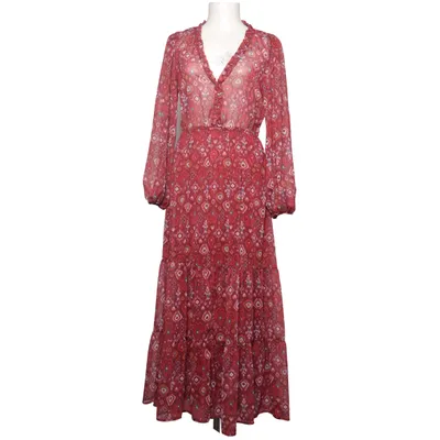 Maxikjole (Rød, Flerfarvet) fra Zara Polyester