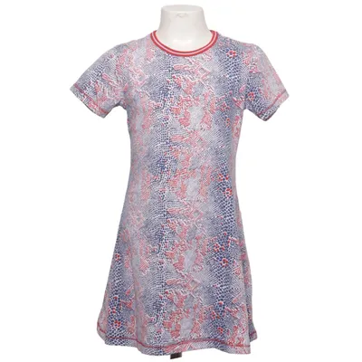 Dress (Blue, Red, White) from Claesen's Cotton, Elastane