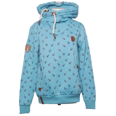 Sweat à capuche (Bleu) de Classic Sports Edition Coton, Polyester