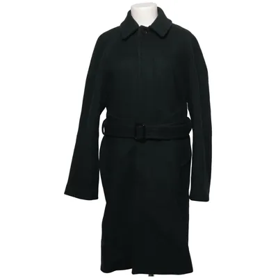 Manteau (Vert) de Sandro Acétate, Coton, Polyamide, Viscose, Laine
