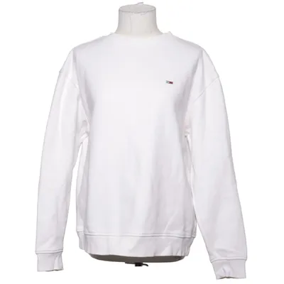 Sweatshirt (Hvid) fra Tommy Hilfiger Bomuld, Elastan, Polyester