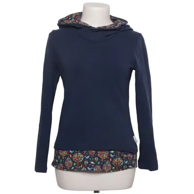 Capuchon sweater (Blauw, Meerkleurig) van Babauba Katoen, Elastaan