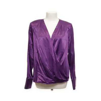 Wikkelblouse (Lila) van Comma Viscose