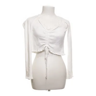 Crop top (Blanc) de Linn Ahlborg x NA-KD Acrylique, Coton