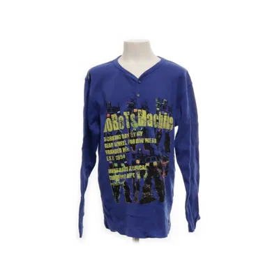 Långärmad t-shirt (Blå, Flerfärgad) från Million X Bomull