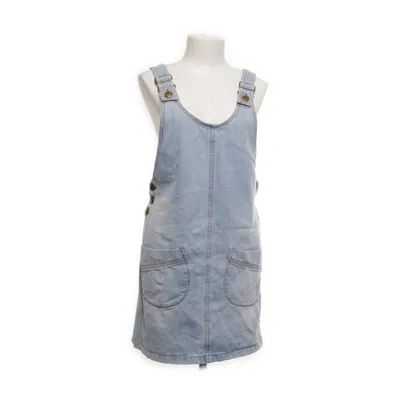 Hängselklänning (Blå) från Denim Co