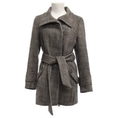Frakke (6403) fra Massimo Dutti Polyamid, Uld