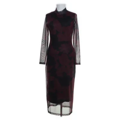 Klänning (Svart, Röd) från Zero Polyester, Elastan, Viskos