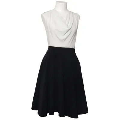 Jurk (Wit, Zwart) van Closet Viscose, Polyester, Elastaan