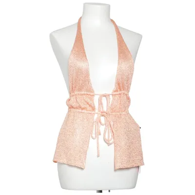 Halternecktopp (Orange) från Edikted