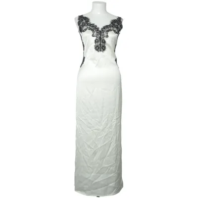 Robe de soirée (Blanc, Noir) de Wakakuu Icons Acétate, Polyamide, Polyester