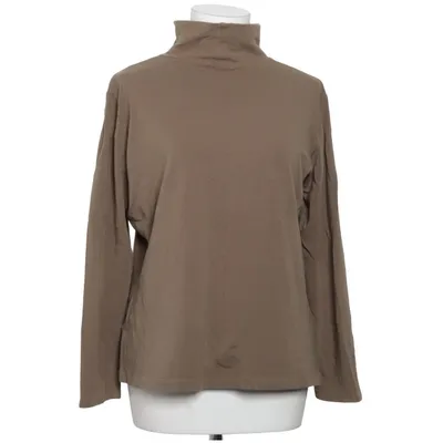 Polotröja (Brun) från Uniqlo Akryl, Bomull, Elastan