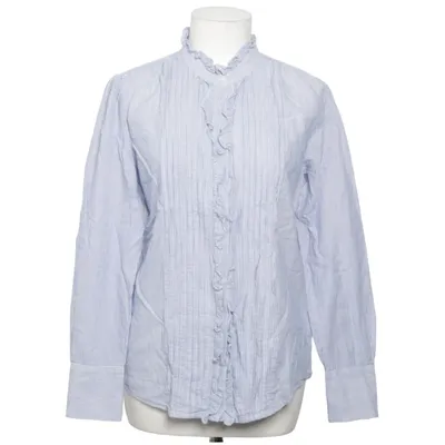 Blouse (Blauw, Wit) van Vanessabruno Katoen