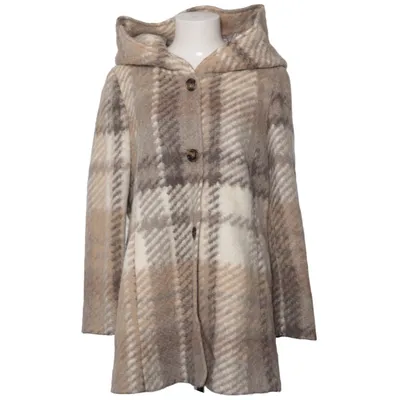 Frakke (Beige, Brun) fra Amber & June Akryl, Polyester, Uld