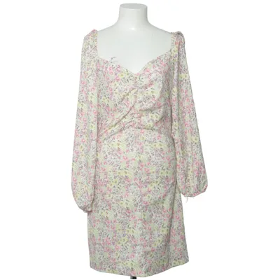 Klänning (Gul, Rosa, Flerfärgad) från Gina Tricot Elastan, Polyester