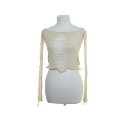 Crop top (Beige) från PrettyLittleThing Akryl, Nylon