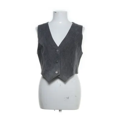 Spijker gilet (Grijs) van Gina Tricot Katoen