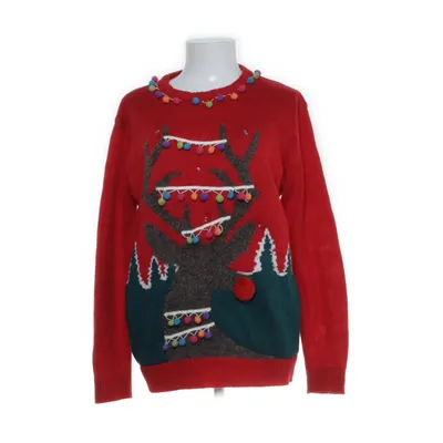 Jultröja (Röd, Flerfärgad) Akryl, Polyester