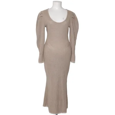 Långklänning (Beige) från Adoore Akryl, Polyamid, Polyester, Ull