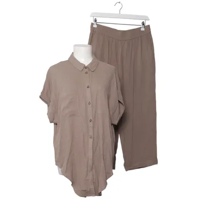 Sæt (Brun) fra Pieces Linned, Viscose