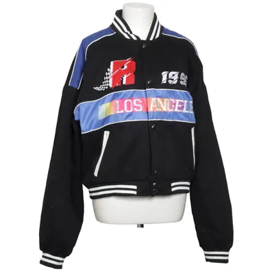 Collegejacka (Svart, Blå, Röd, Vit) från PrettyLittleThing Bomull, Polyester