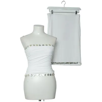 Set (Vit) från With Jéan Polyester, Viskos