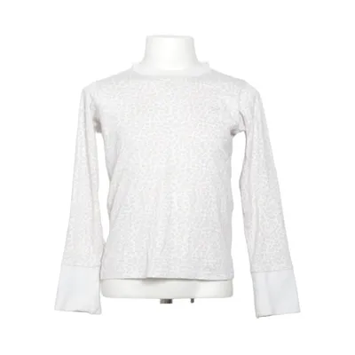 Långärmad t-shirt (Vit, Grå) från Livly Bomull, Elastan