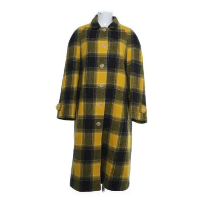 Coat (Yellow, Multicolored) from Alexa Chung Wool, Viscose