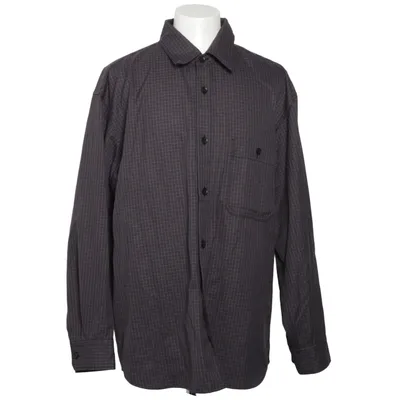 Skjorta (Grå, Blå) från Uniqlo U Återvunnen polyester, Viskos