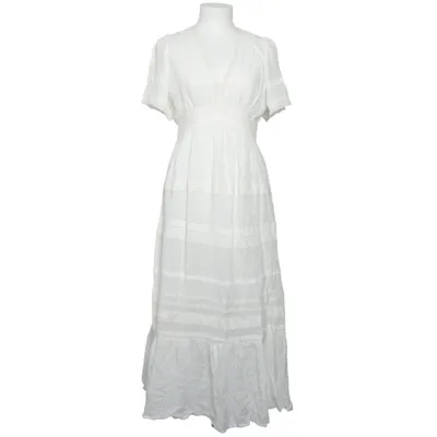 Långklänning (Vit) från Dobber Viskos