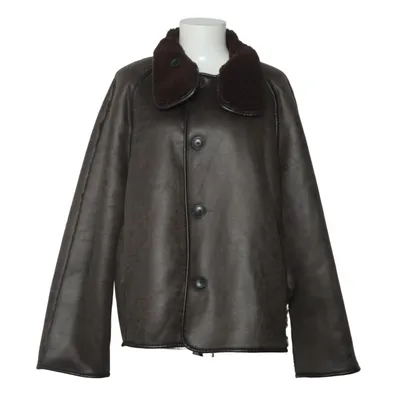 Shearlingjacka (Brun) från Gina Tricot Polyester