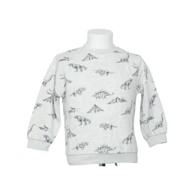 Collegetröja (Grå, Blå, Vit) från Basics Bomull, Elastan, Polyester, Viskos