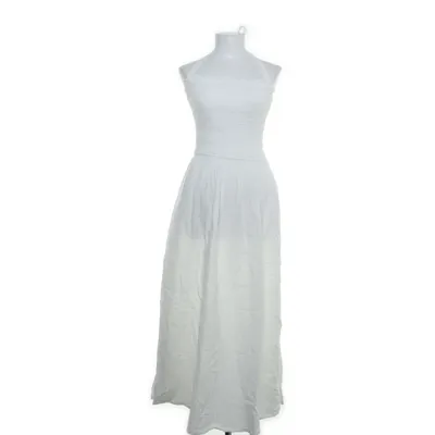 Halterneck dress (White) from Bik Bok Cotton