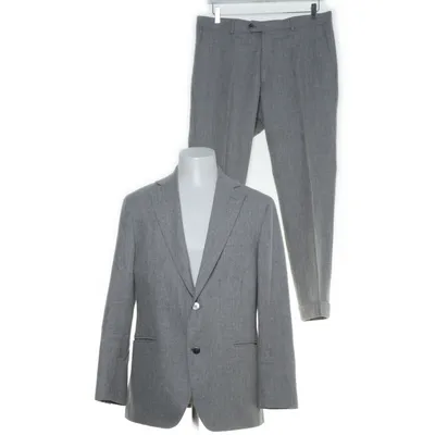 Suit (Gray) from Oscar Jacobson Wool
