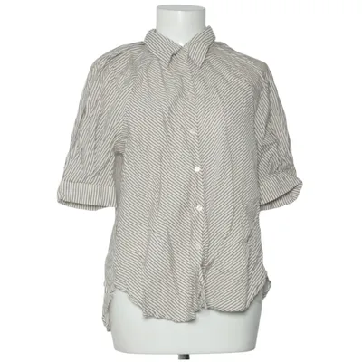 Kortärmad skjorta (Beige, Svart) från Lindex