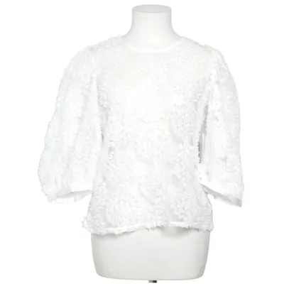 Blus (3D Flower Puff Sleeve Blouse) från Bubbleroom Polyester