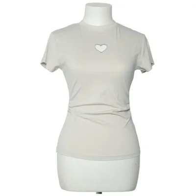 T-shirt (Beige) de Cloeys Coton, Élasthane, Polyamide