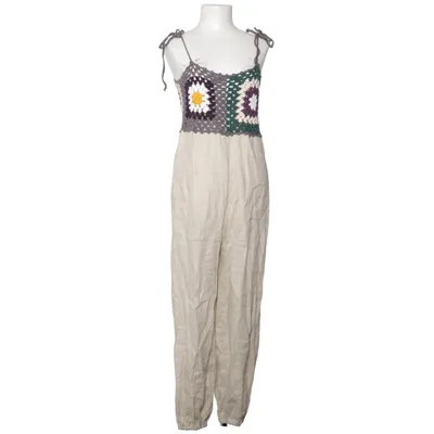 Byxdress (Beige, Flerfärgad) från Zara Bomull, Linne